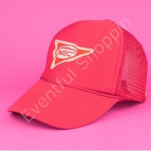Red SEC Logo Trucker Hat - Georgia Bulldogs